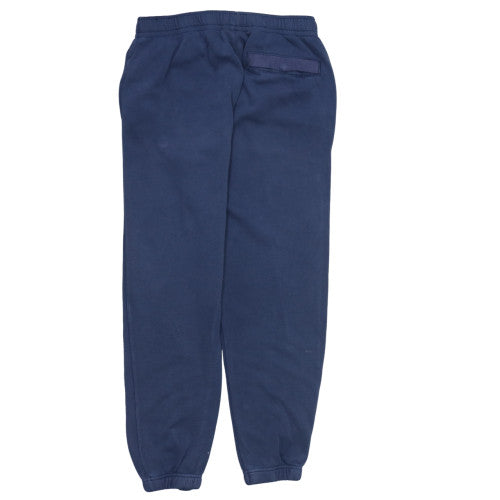 Nike Men's Blue Small Jogger Sweatpants Cotton Blend Elastic Waist