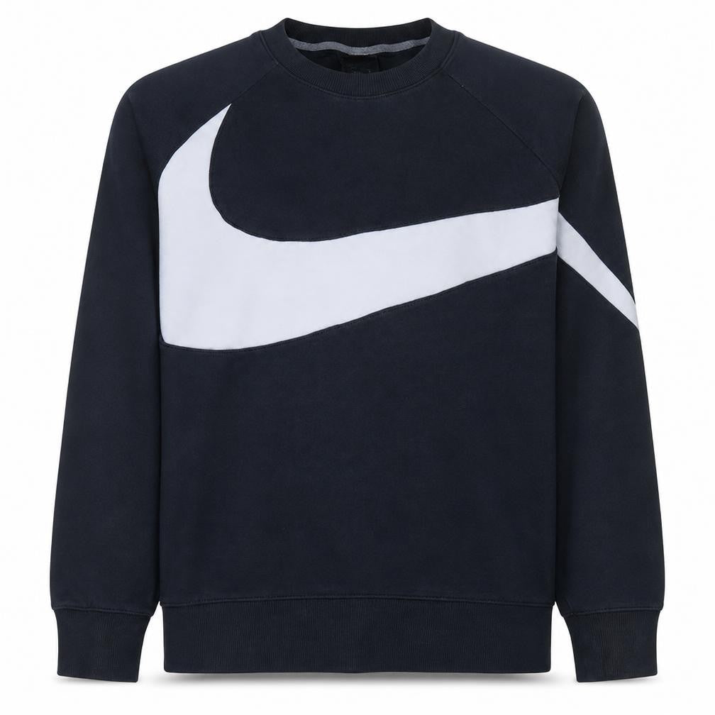 Nike Men's Black XL Pullover Crew Neck Sweatshirt with Logo