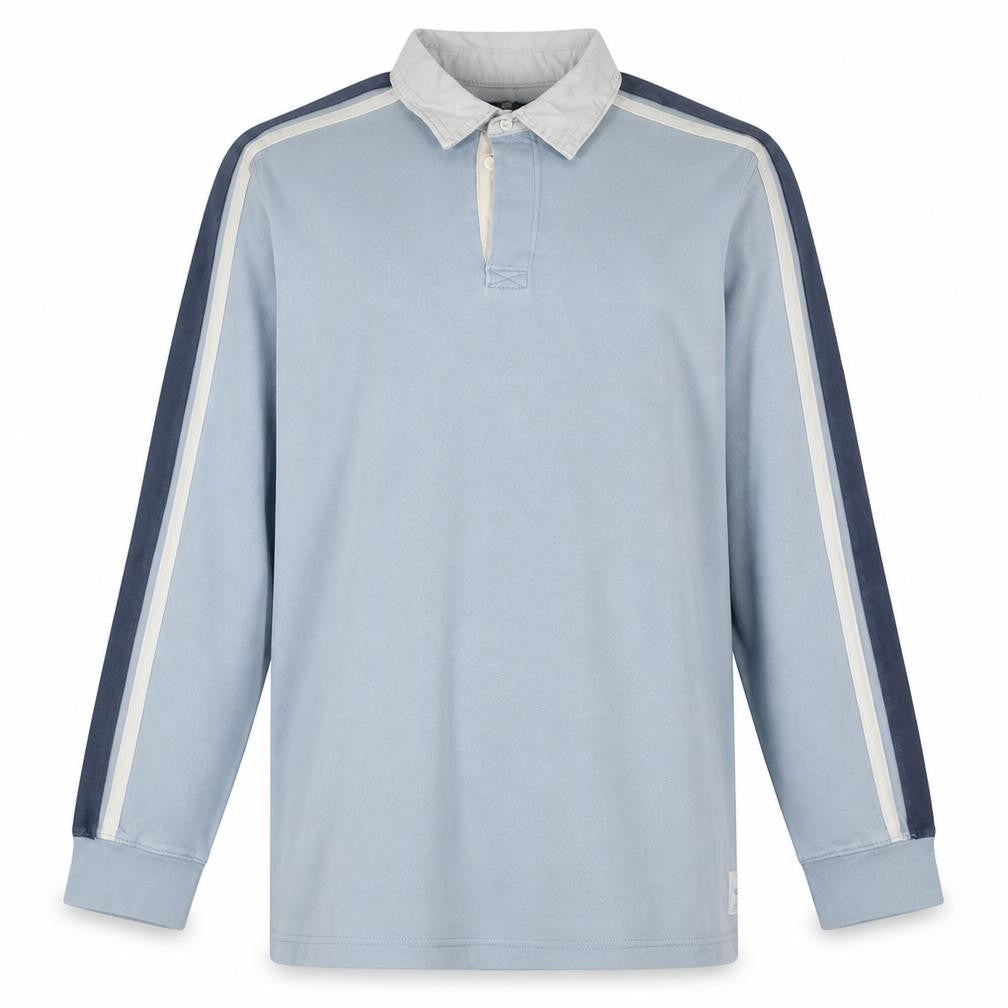 Marks and Spencer Blue Harbour Men's Blue XL Collared Pullover Sweatshirt