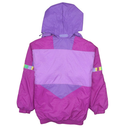 SNC Girls Pink Colourblock Hooded Puffer Ski Jacket 14 Years Winter Coat