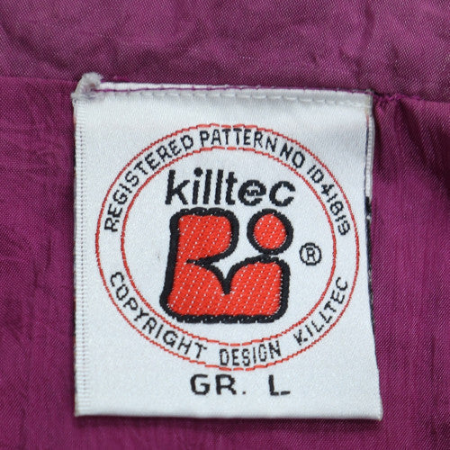 Killtec Women’s Black Pink 90s Windbreaker Jacket Size L