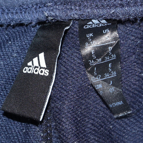 Adidas Womens Blue Jogger Sweatpants Size S Cotton Blend Activewear