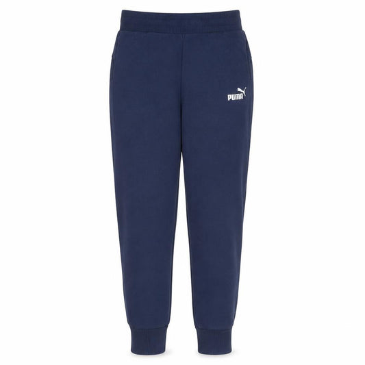Puma Womens Blue Joggers UK 8 Sweatpants Elastic Waist