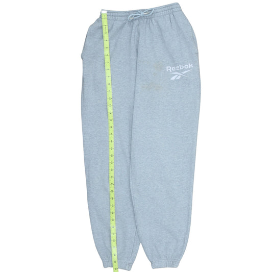 Reebok Womens Grey Small Sweatpants Joggers Casual Sportswear