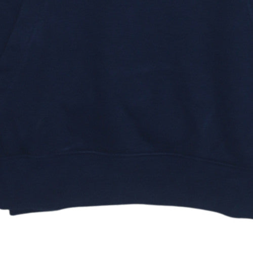 Nike Men's Blue France Pullover Hoodie M Sports Sweatshirt