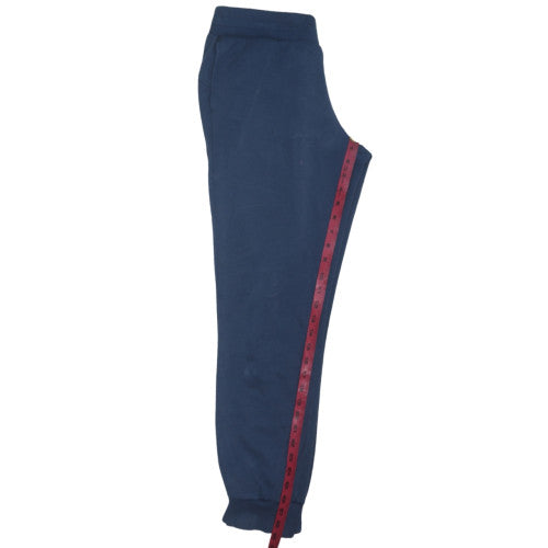 Puma Mens Blue Jogger Sweatpants M Regular Fit Fleece Activewear