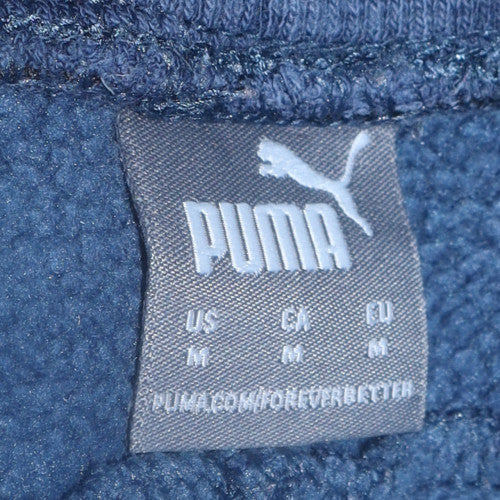 Puma Mens Blue Jogger Sweatpants M Regular Fit Fleece Activewear