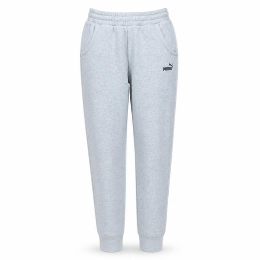 Puma Womens Grey Jogger Sweatpants Size 8 Elastic Waist Fleece