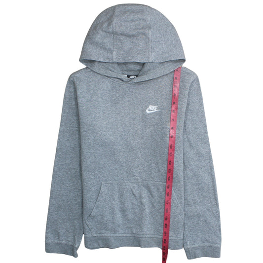 Nike Boys Grey XL Pullover Hoodie Fleece Lined Sweatshirt