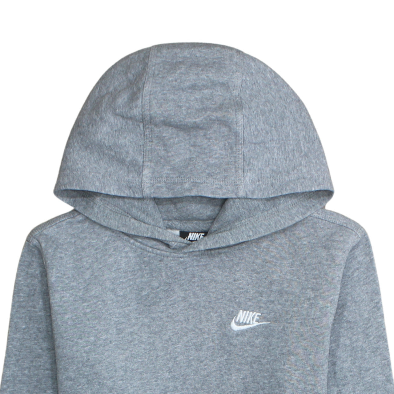 Nike Boys Grey XL Pullover Hoodie Fleece Lined Sweatshirt