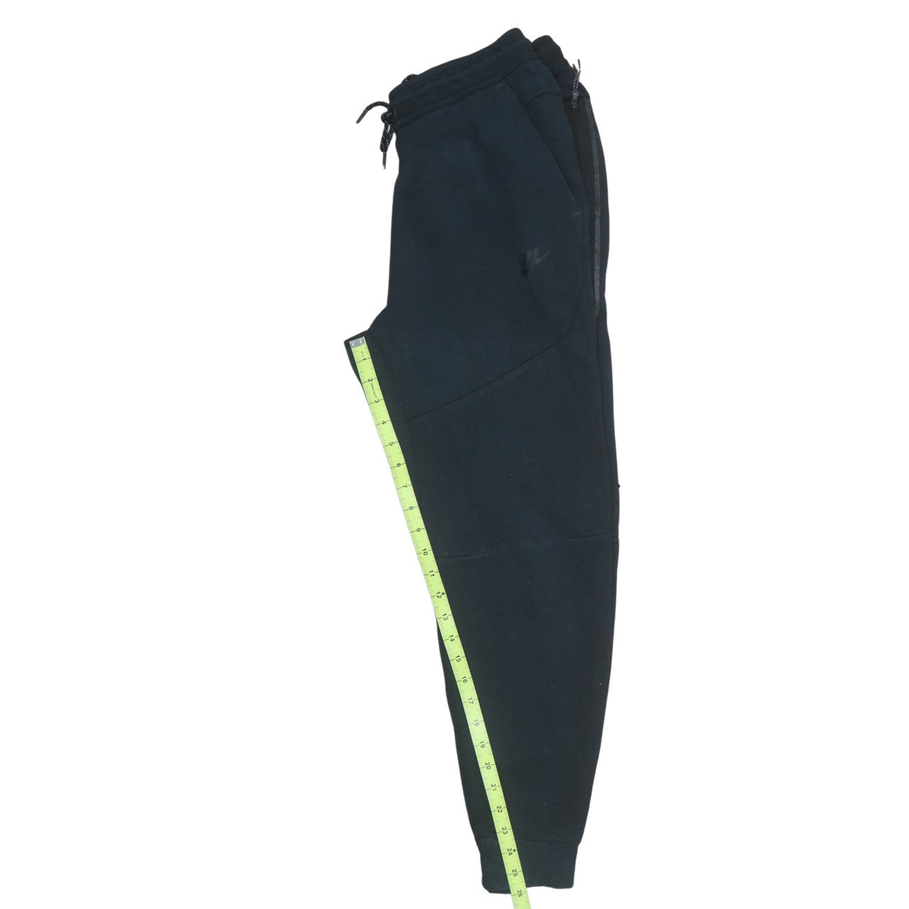 Nike Men's Black Small Jogger Sweatpants Fleece Drawstring Tapered Activewear