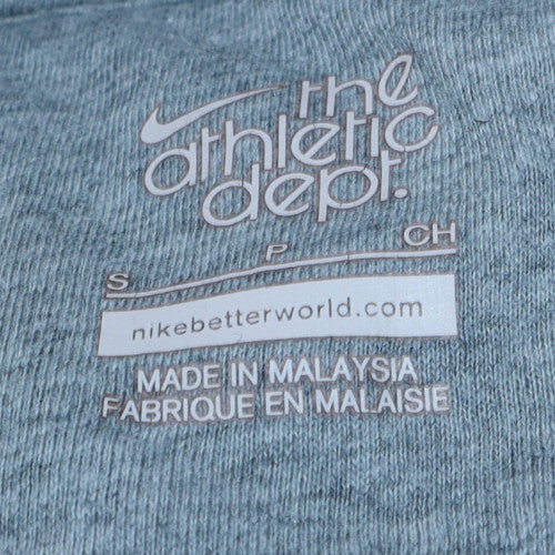 Nike Men's Blue Full Zip Hoodie Small Regular Fit Sportswear