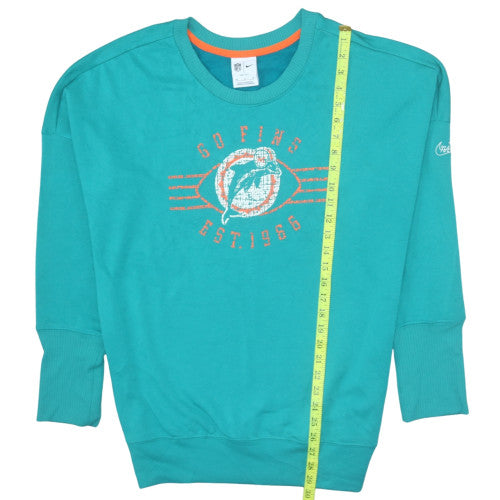Nike Mens Blue Dri-Fit Pullover Sweatshirt M Sports Graphic