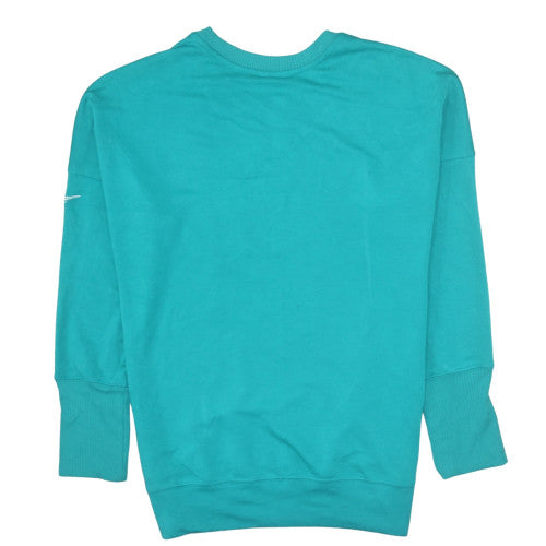 Nike Mens Blue Dri-Fit Pullover Sweatshirt M Sports Graphic