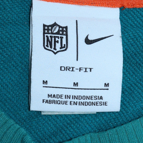 Nike Mens Blue Dri-Fit Pullover Sweatshirt M Sports Graphic