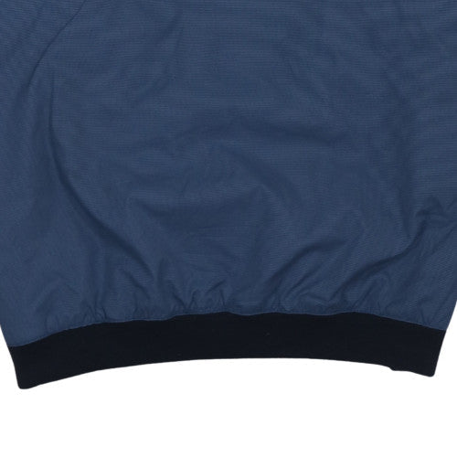 Woodlake Men's Blue V-Neck Pullover Sweatshirt Size L
