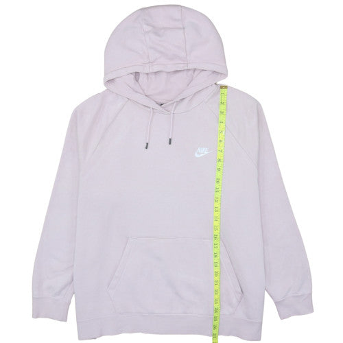 Nike Women’s Pink 2XL Pullover Hoodie Cotton Blend