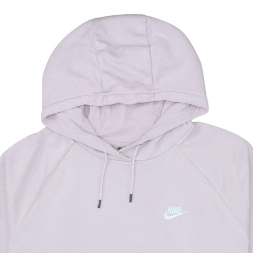 Nike Women’s Pink 2XL Pullover Hoodie Cotton Blend