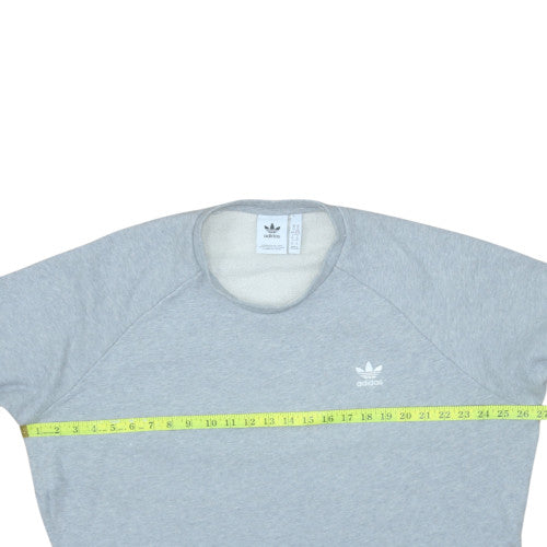 Adidas Men's Grey XL Pullover Crew Neck Sweatshirt