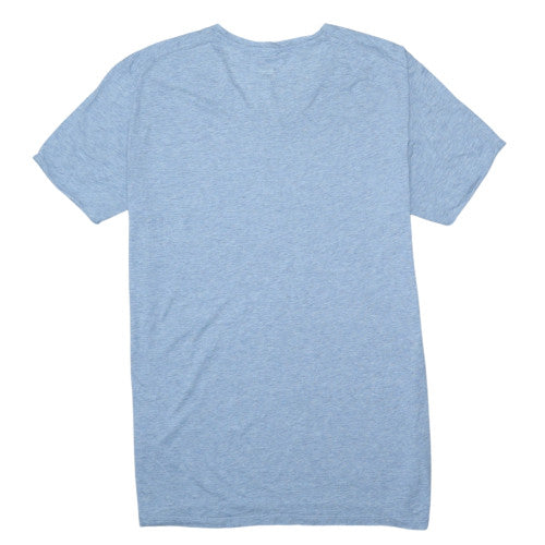 G-Star Raw Men's Blue V-Neck Short Sleeve T-Shirt XL Cotton Blend