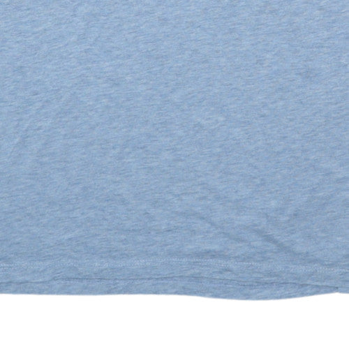 G-Star Raw Men's Blue V-Neck Short Sleeve T-Shirt XL Cotton Blend