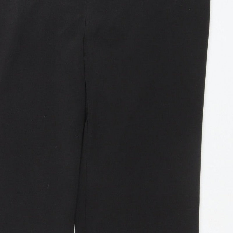 Debenhams Classics Womens Black Size 12 Straight Leg Trousers