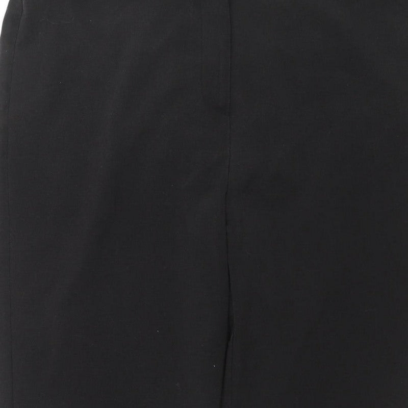 Debenhams Classics Womens Black Size 12 Straight Leg Trousers