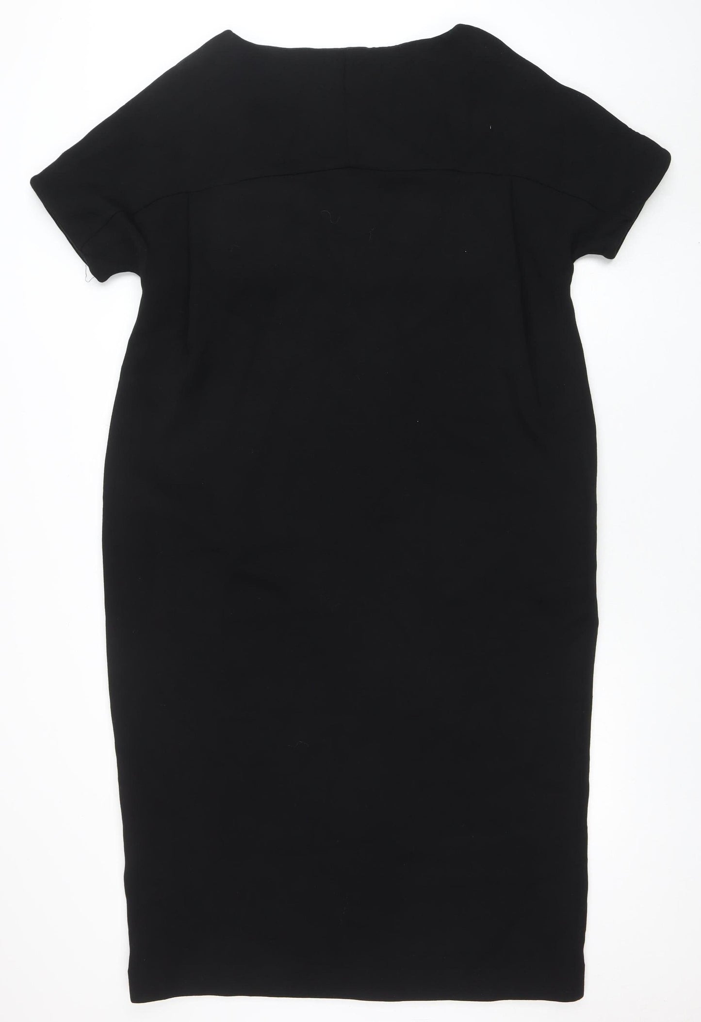 COS Women's Black Knee Length Stretch Sheath Dress M