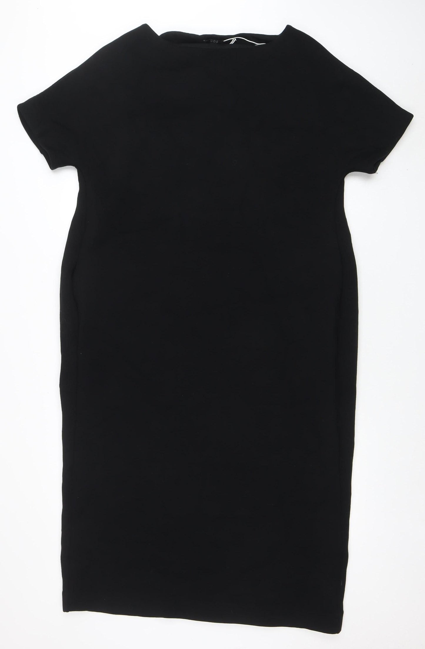 COS Women's Black Knee Length Stretch Sheath Dress M