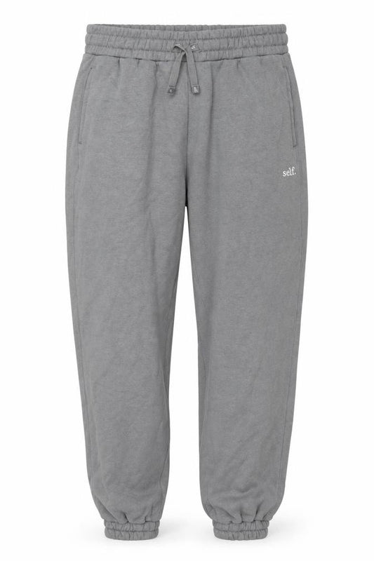 Next Women’s Grey Jogger Sweatpants S Fleece Elastic Waist