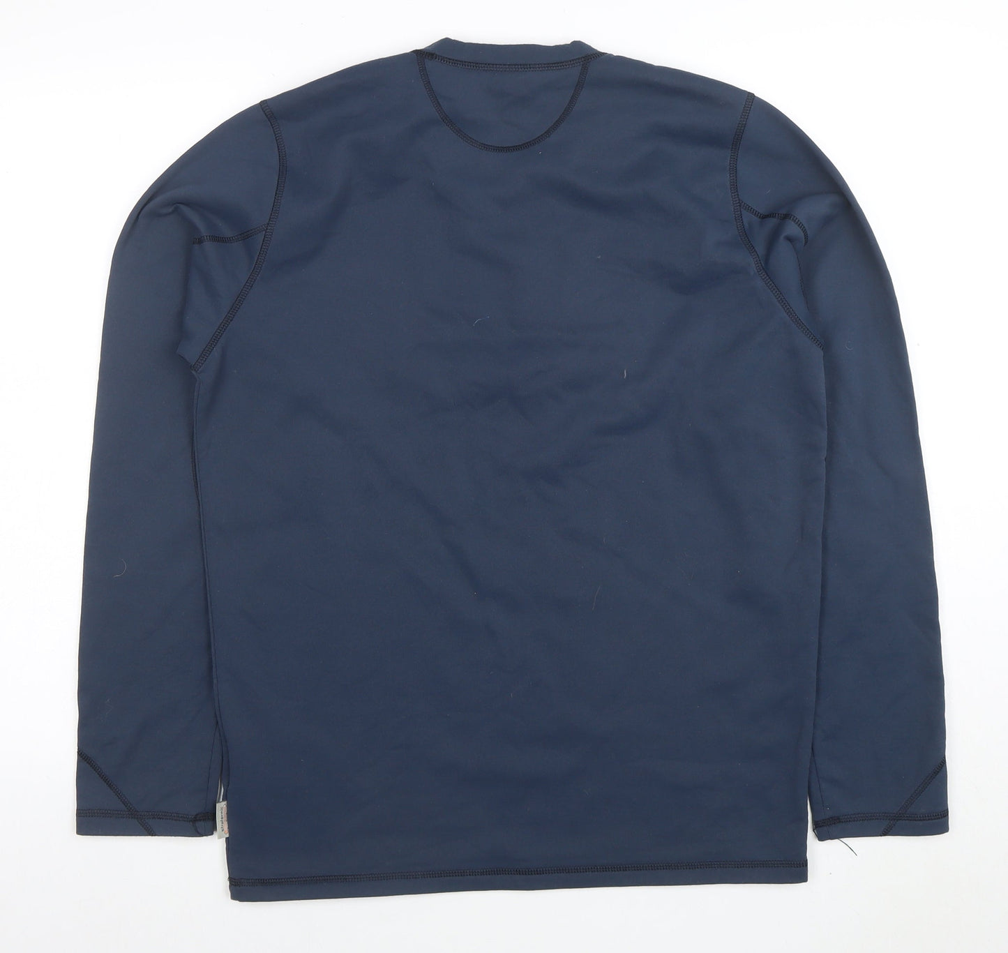 Decathlon Men’s Blue Long Sleeve Athletic Polyester T-Shirt Size L