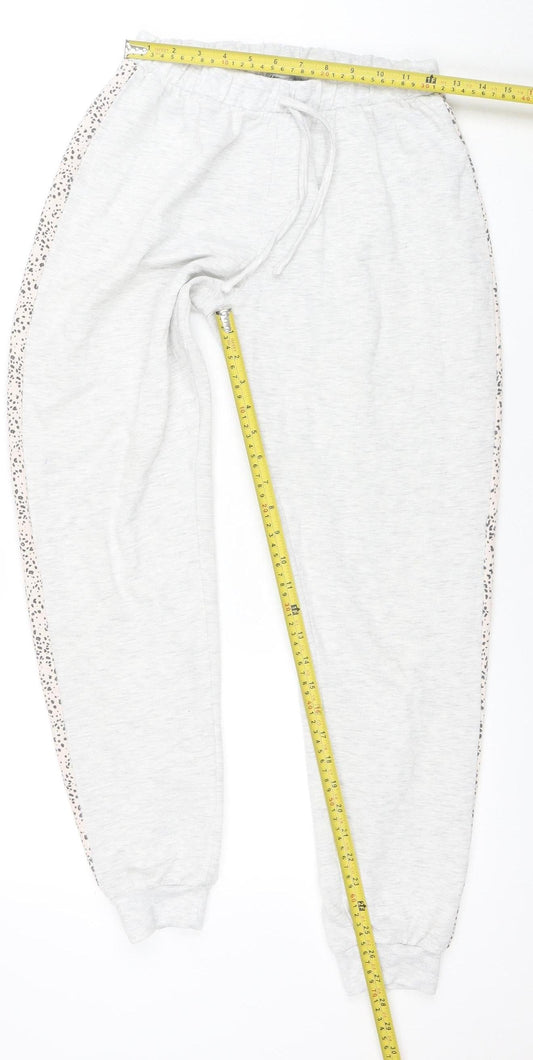 New Look Women’s Beige Jogger Sweatpants UK 10 Polyester Blend