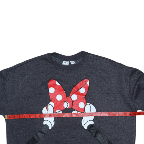 Disney Women Grey Minnie Mouse Bow Sweatshirt XL Primark
