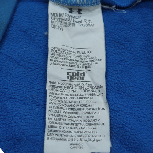 Under Armour Men's Blue 1/4 Zip Pullover Sweatshirt Size M ColdGear
