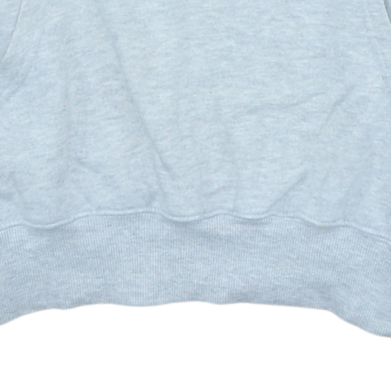 Hard Rock Cafe Madrid Grey Pullover Hoodie Women M Cotton Blend