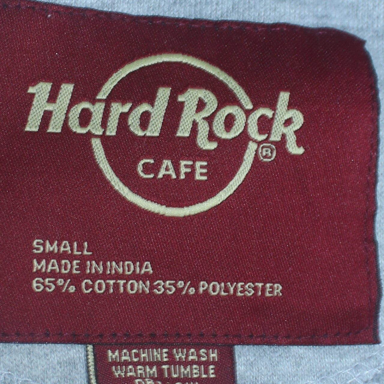 Hard Rock Cafe London Grey Hoodie Small Women's Pullover Sweatshirt
