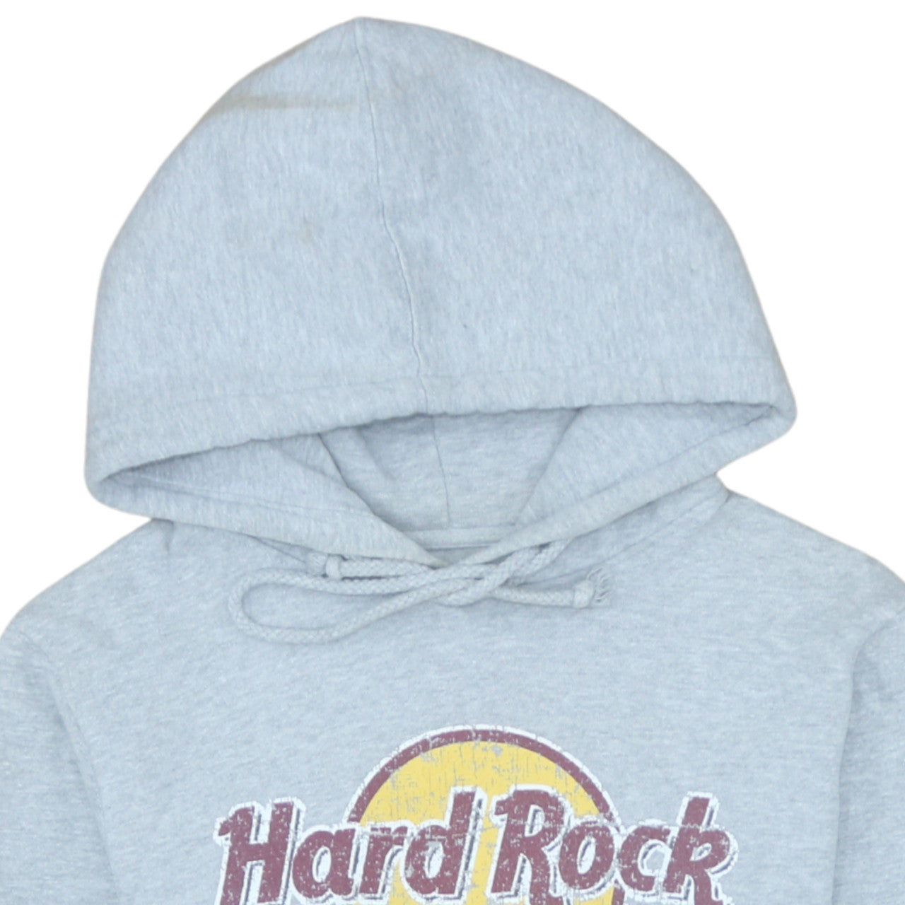 Hard Rock Cafe London Grey Hoodie Small Women's Pullover Sweatshirt