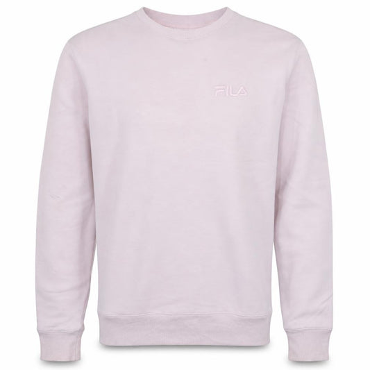 FILA Mens Pink Crew Neck Long Sleeve Pullover Sweatshirt Size S