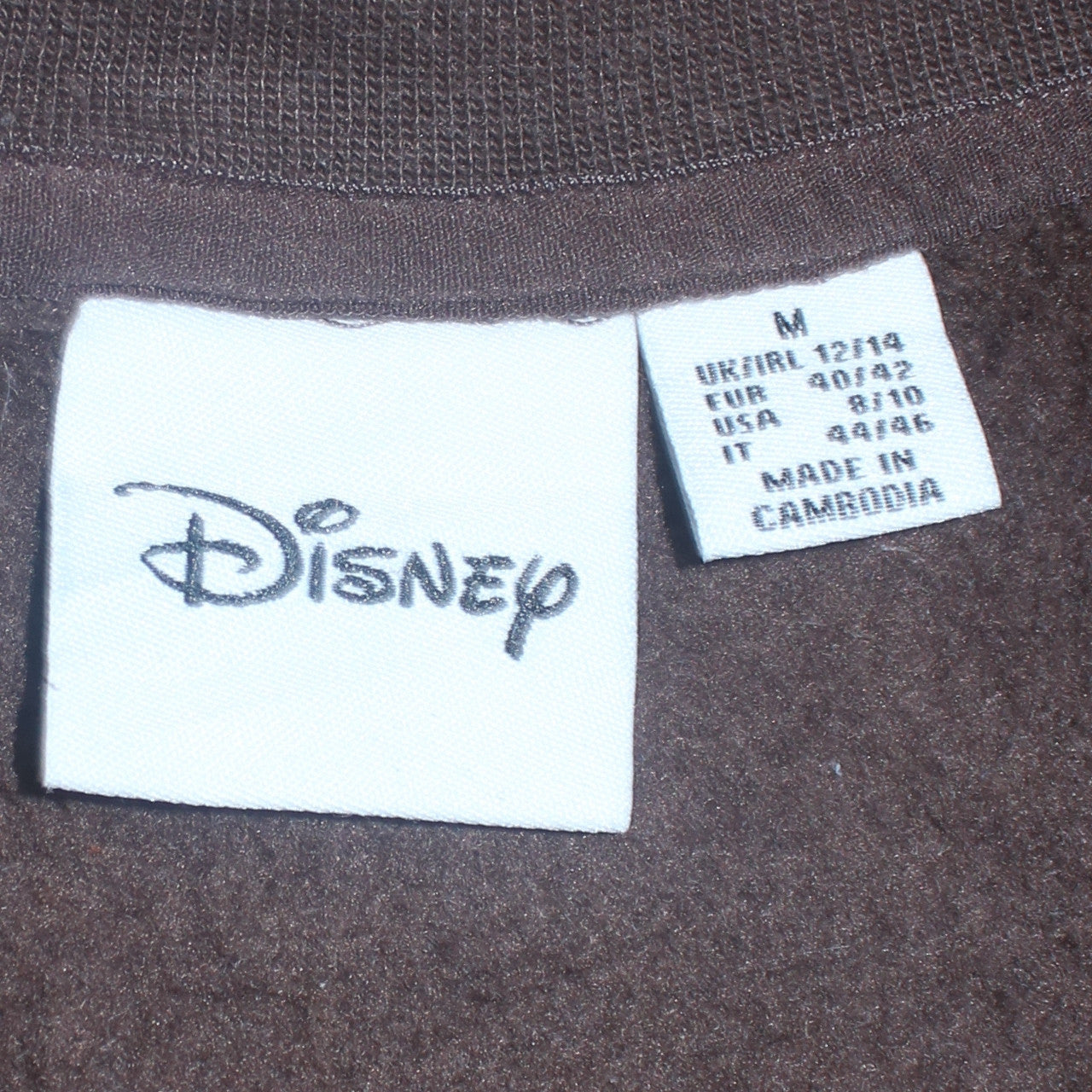 Disney Women Brown Lion King Sweatshirt Medium 12/14 Pullover