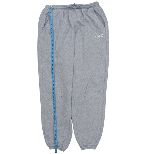 Adidas Womens Grey Sweatpants Size 12 Jogger Style Drawstring Waist
