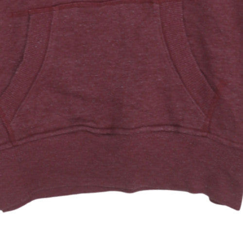 Ellesse Men's Red Pullover Hoodie XS Fleece Logo Sportswear