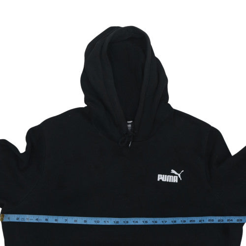 Puma Mens Black Pullover Hoodie XL Fleece Sportswear Sweatshirt
