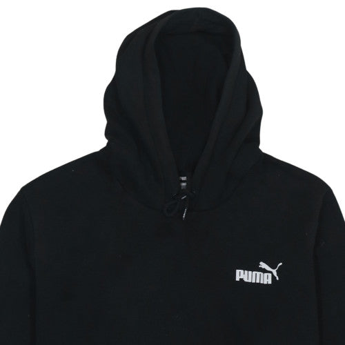 Puma Mens Black Pullover Hoodie XL Fleece Sportswear Sweatshirt