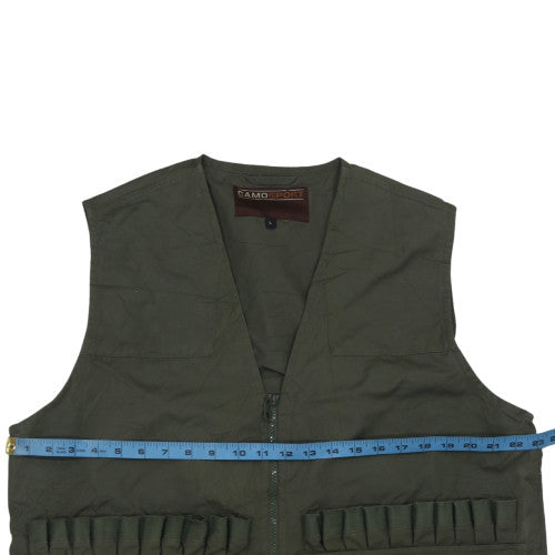 CAMOSPORT Men's Green Outdoor Waistcoat Bodywarmer L Regular Fit