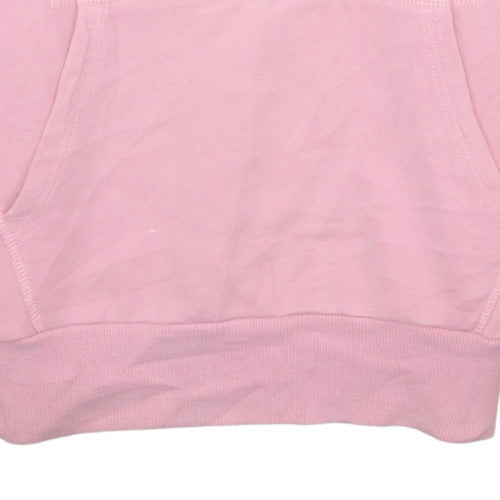 Ellesse Men's Pink Pullover Hoodie Medium Cotton Blend Casual Sweatshirt