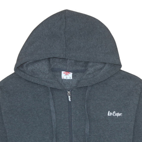 Lee Cooper Men's Grey Full Zip Hoodie Size M