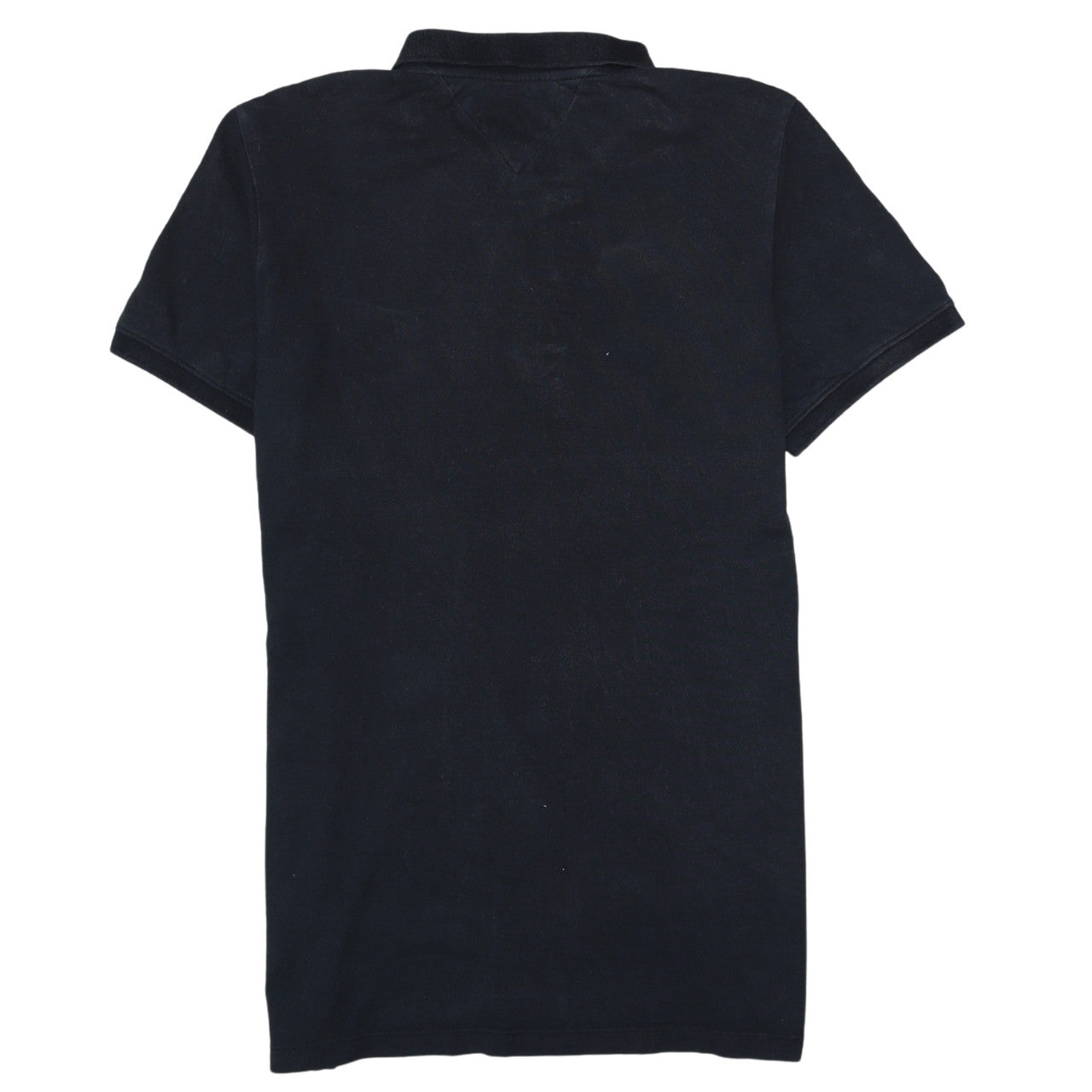 Tommy Jeans Men's Black Polo Shirt L Regular Fit Cotton
