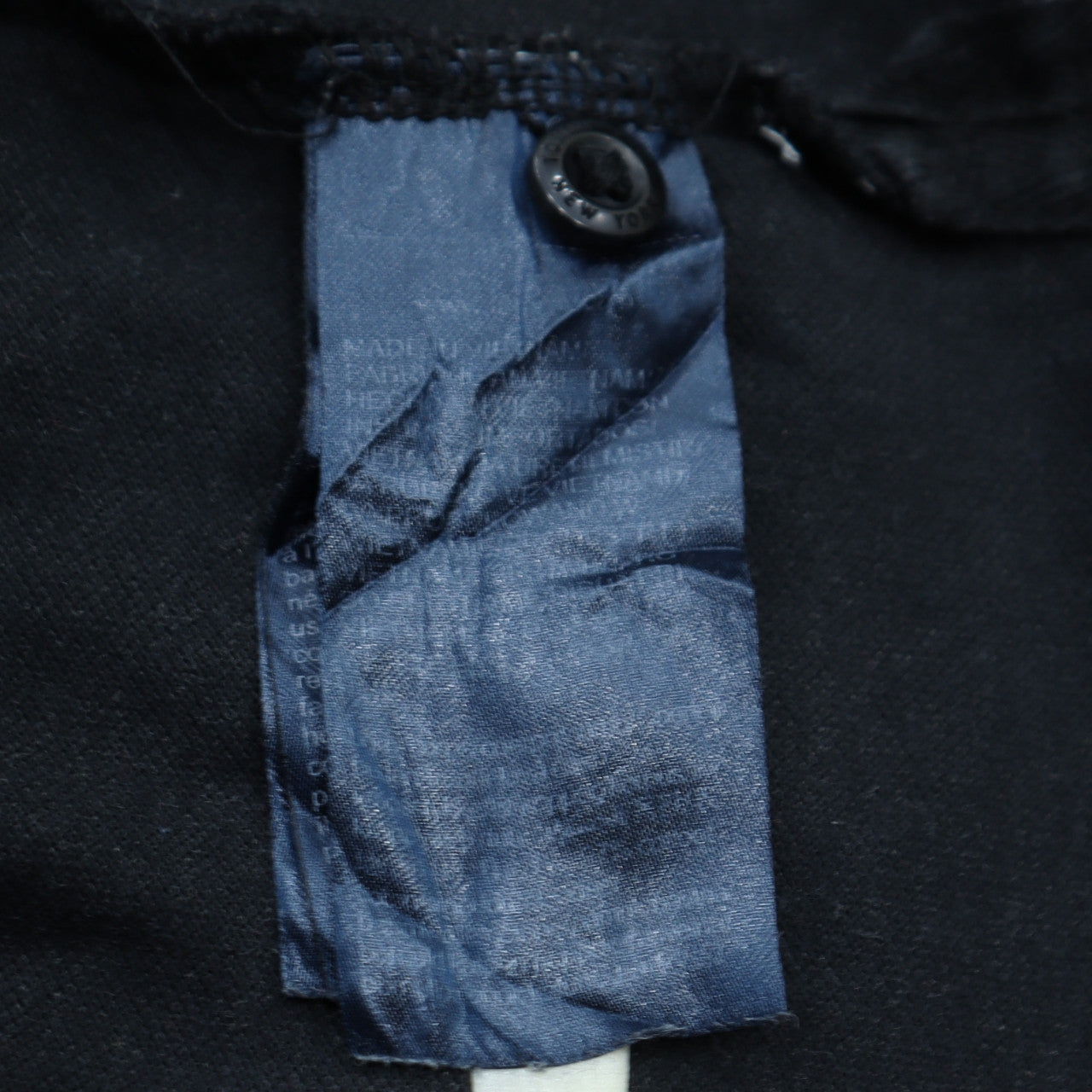 Tommy Jeans Men's Black Polo Shirt L Regular Fit Cotton