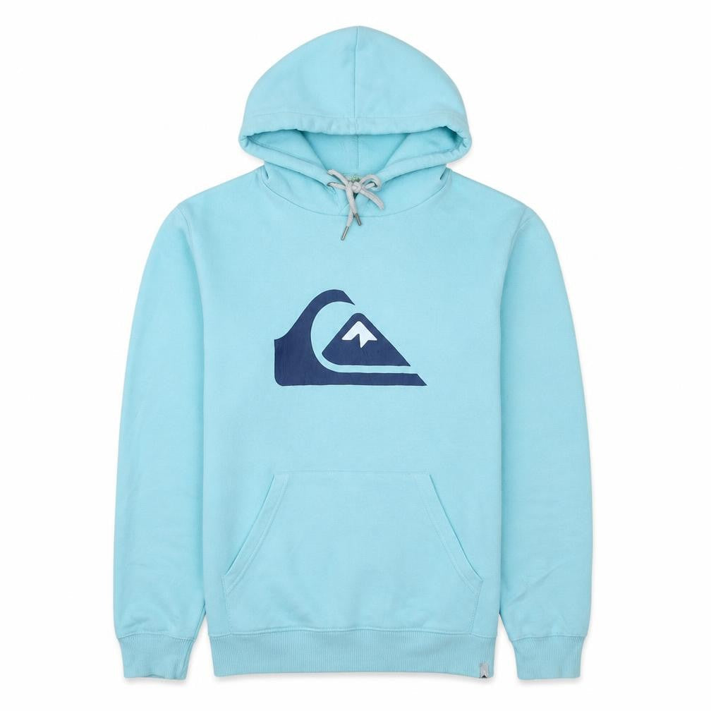Quiksilver Men's Blue Pullover Hoodie Small Regular Fit