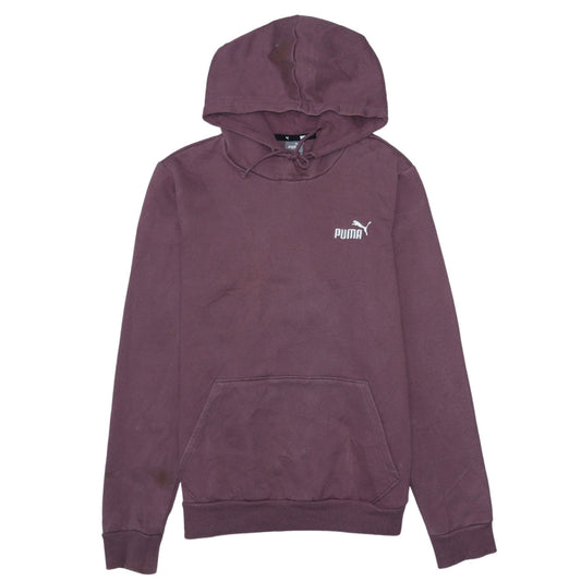 Puma Boys Purple Pullover Hoodie XL Cotton Blend Casual Sweatshirt